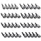 40pcs Fishing Rod Line Guides Eyes Tip Top Ring Circle Kit Fishing Tackle