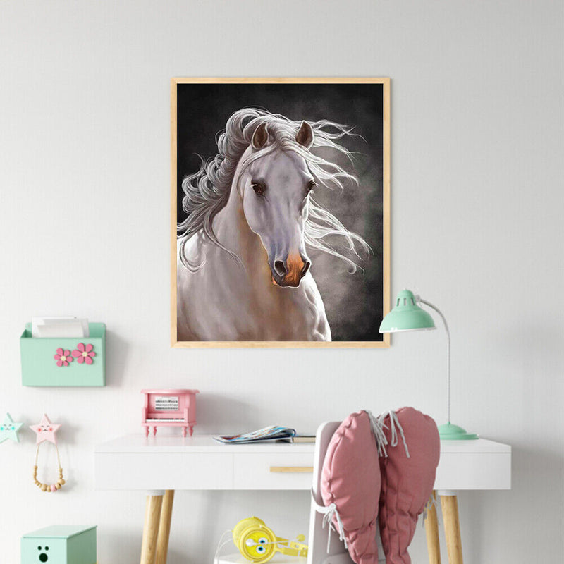 Fine Horse Oil Paint By Number DIY Acrylic Painting Home Decoration Wall Arts