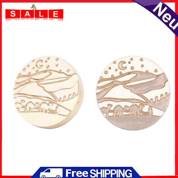 Fire Paint Seal Brass Head Invitation Card Wax Stamp for Wedding Card Decoration
