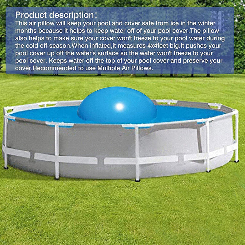 Swim Air Pillows Thick Soft Vinyl Strong to Stay Pool Pillow for Home Party