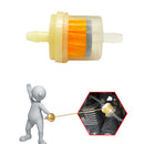 10x Inline Gas Fuel Filter 6MM-7MM 1/4" For Lawn Mower Small Engine Accessories