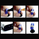 Rhinestones Nail Glue for False Nail Tips Clear Point Drill Gel with Needle