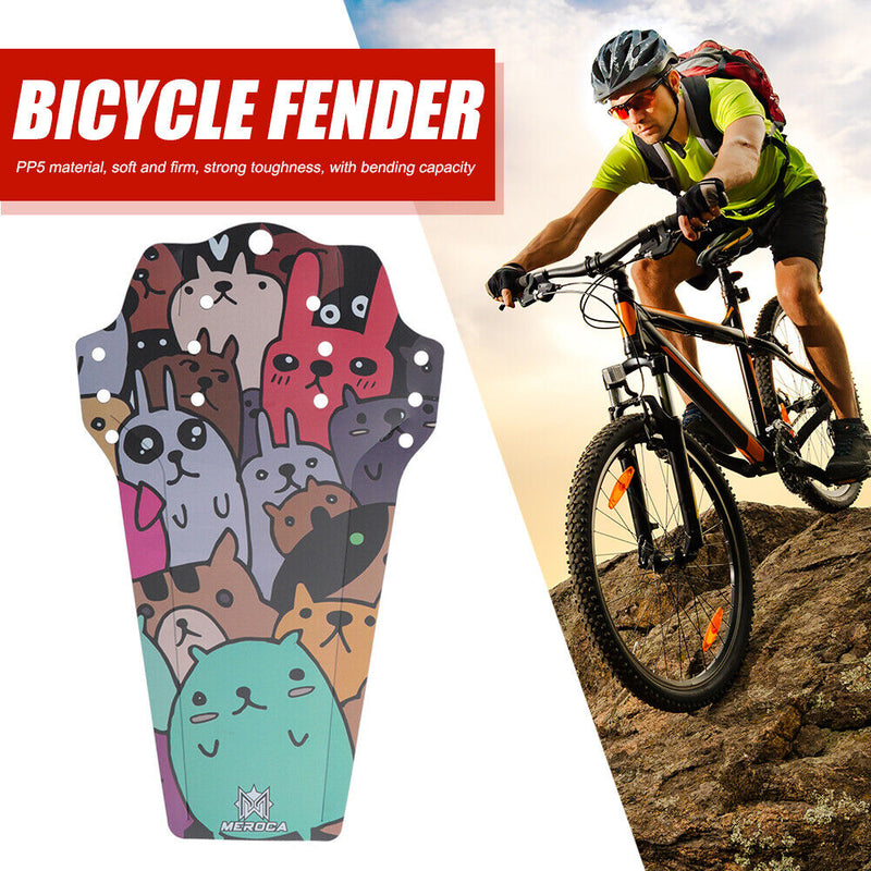 Bicycle Fenders Carbon Fiber Front Rear Tire Wheel MTB Road Bike Wings Mudgua