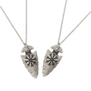 Chain Nordic Viking Rune Necklace Spear and Vegvisir Pendant Helm of Awe