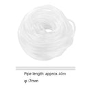 7/4mm Watering Hose Garden Greenhouses Plant Irrigation Drip Pipe (40m)