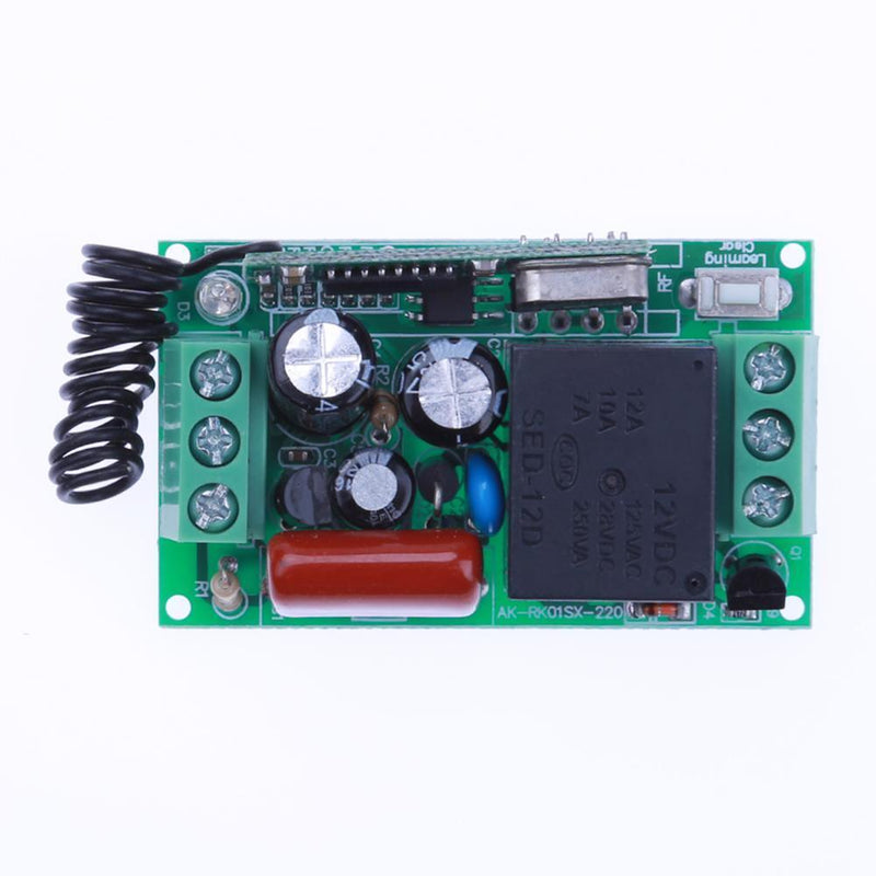 180-240V AC 433MHz 1CH Channel Wireless RF Remote Control Switching Relay Self Lock