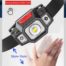 Mini LED Headlamp Headlight USB Rechargeable Portable Fishing Head Torch Lantern