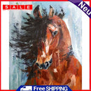 Fine Horse Oil Paint By Numbers DIY Handpainted on Canvas Home Decoration Gift
