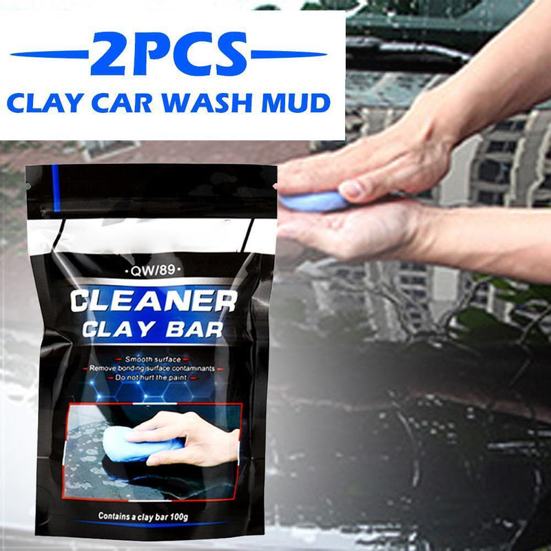 2pcs Car Wash Magic Clean Clay Bar Truck Auto Detailing Cleaning Tools Newly