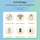 #A 5V 2A CD Player Bluetooth-compatible Audio Player DVD Player with Remote Cont