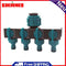 4 Way Pants Splitters Drip Garden Irrigation 1/2 3/4 inch Water Pipe Connector