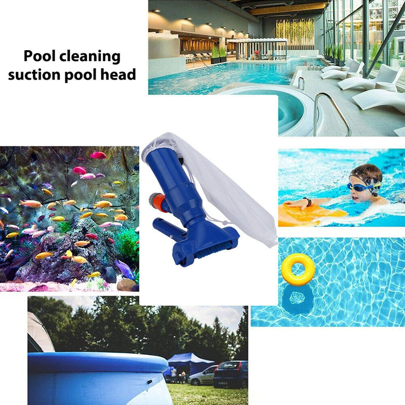 Swimming Pool Vacuum Cleaner Brush Suction Head Kits Hot Tub SPA Tools US Newly