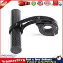 10cm Bicycle Handlebar Extender Bike Front Light Computer Bracket (Black) Newly