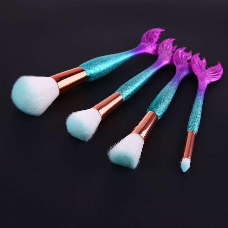 Gowind6 Makeup Brush 4 Piece Professional Foundation Powder Eyeshadow Face Brush