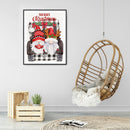 Diamond Painting 5D Full Round Drill Mosaic DIY Christmas Gnome Kit Wall Deco