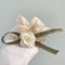 Elastic Ponytail Holder Organza Camellia Hair Rope Hair Ring Hair Band Headwear