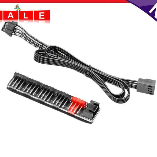 1 to 5 4Pin PWM Cooling Fans Hub Power Supply Cooler Splitter Extension Adapter