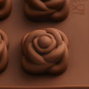 Melts Ice Tray Christmas Chocolate Mold Rose Hearts Silicone Mould Cake Making