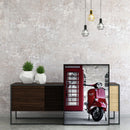 DIY 5D Mosaic Red Motorcycle Rhinestone Drawing Full Round Diamond Painting Kit