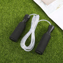 Fitness Jumping Rope Adjustable Steel Wire Foam Cushioned Handle Speed