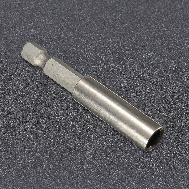 1/4 Hex Shank Long Handle Screwdriver Tip Magnetic Connecting Rod (60mm)