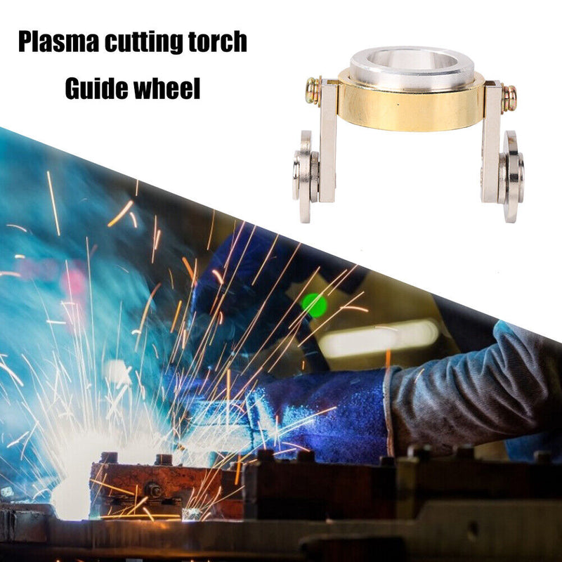 Adjustable Plasma Cutting Torch Roller Guide 60A-120A Cutter Spacer Consumables