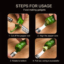 Core Household To Core Cut Pepper Vegetable Slicer Core Remover Deseeder Tool