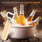 Stainless Steel Bottle Opener Wood Handle Drink Beer Lid Kitchen Launcher