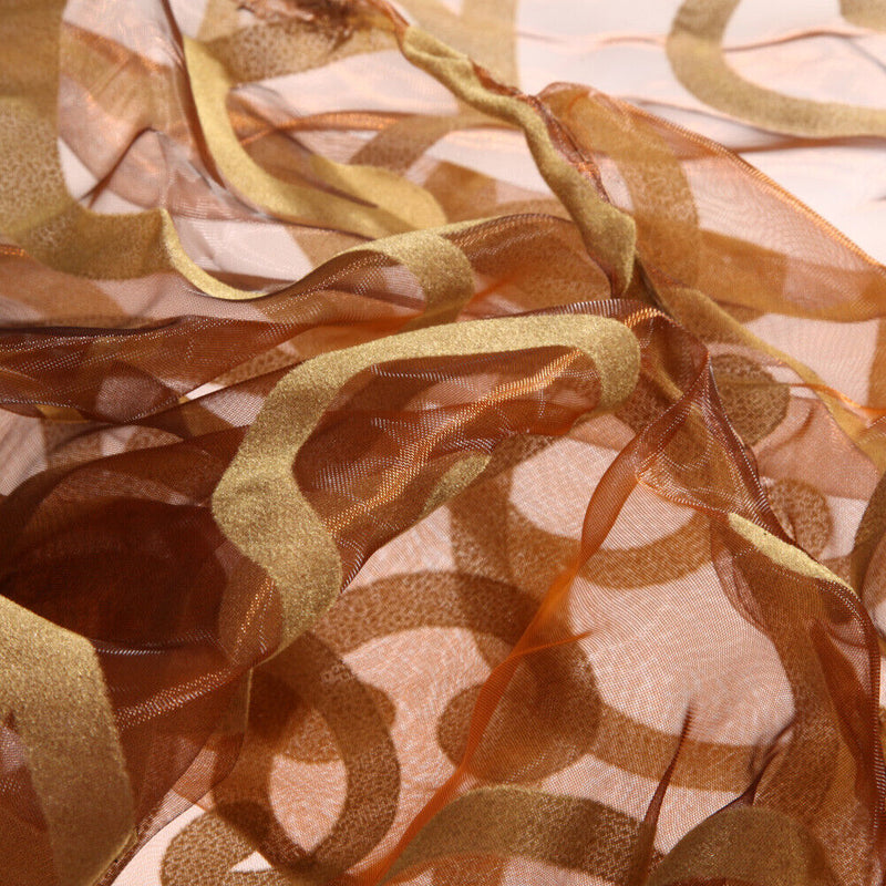 Yarn Window Tulle Curtains Window Voile Curtains for Living Room (Coffee