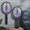 3 In 1 Electric Mosquito Swatter USB Rechargeable Mosquito Insect Racket Newly