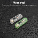 Mini LED EDC Flashlight Fishing Camping Emergency Keychain Lights (White)