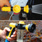 High Pressure Foam Water Gun 3 Gears Car Washer Nozzle Sprayer (Yellow)