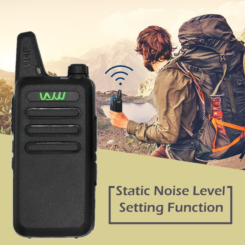 KD-C1 Portable Mini Walkie-Talkie UHF 400-470MHz Outdoor Intercom (US) Newly