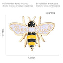 Gitfts Jewelry Cartoon Cute Fashion Brooch Animal Badge Bee Enamel Pins Honey