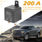 WM686 12V DC 200A Heavy Duty Split Charge/Winch Relay for Car Van Boat Mari
