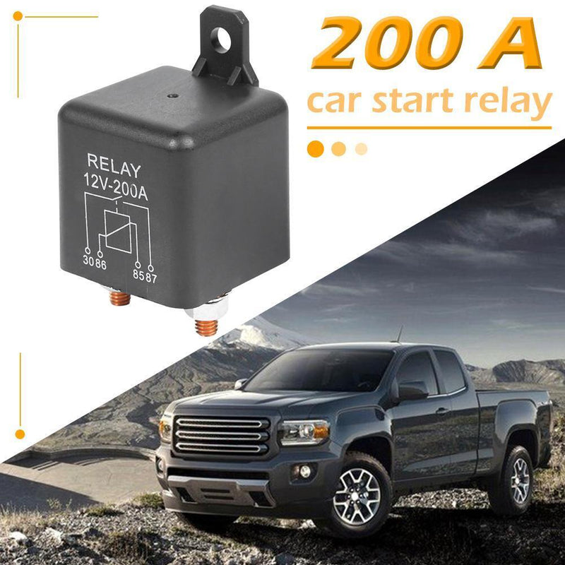 WM686 12V DC 200A Heavy Duty Split Charge/Winch Relay for Car Van Boat Mari