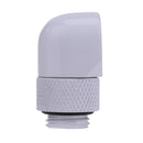 G1/4 Thread 90 Degree Fitting Adapter Rotary Water Cooled Connector(White)
