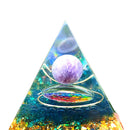 Orgonite Pyramid Healing Chakra Reiki Meditation Orgone Energy Generator Crafts