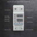 230V Adjustable Digital Over Under Voltage Current Protective Limit (40A)