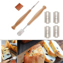 Bread Lame Cutter Dough Scoring Tools with Leather Bag French Bread Scorer