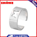 Butterfly Open Couple Ring Stainless Steel Lover Wedding Rings Men Women Jewelry