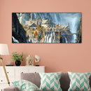 Castle Mountain Oil Paint By Numbers Kits DIY Handpainted on Canvas Wall Cr