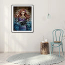 Diamond Painting 5D DIY Mermaid Full Round Drill Rhinestone Picture