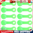 10pcs RISK Bicycle Bleed Nipple Screw Cap Oil Disc Brake Dust Cover (Green)