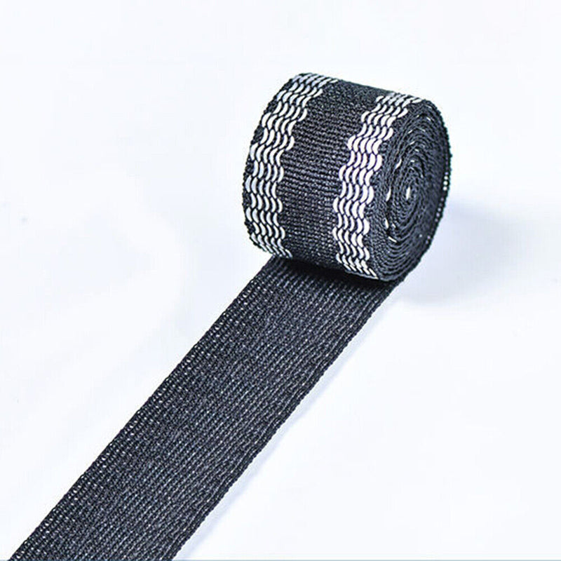 1.2m Self Adhesive Pant Edge Paste Cloth Sewing Trouser Mouth Paste (Black)