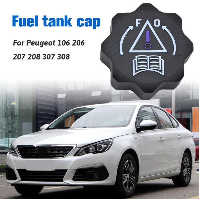 For Peugeot 106 206 207 208 307 308 Gas Tank Covers Car Outdoor Fuel Filler Cap