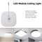 5pcs 36LED Module 18W Magnet Source Replace Ceiling Lights(White Light)