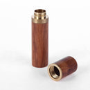 Hand Sewing Needles Wood Box Embroidery Mending Holder Bottle Container Newly