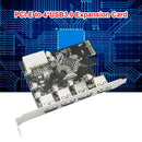 PCI-E to USB 3.0 HUB 4 Ports USB PCI-E Express Expansion Card Adapter for PC