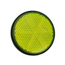 Motorcycle Cycling Reflector Electric Bicycle Car Safety Rim Reflectors 56x8mm
